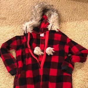 Adult Women’s Red and Black Cute Pajamas!